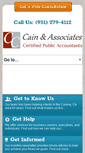 Mobile Screenshot of cainassociatescpa.com